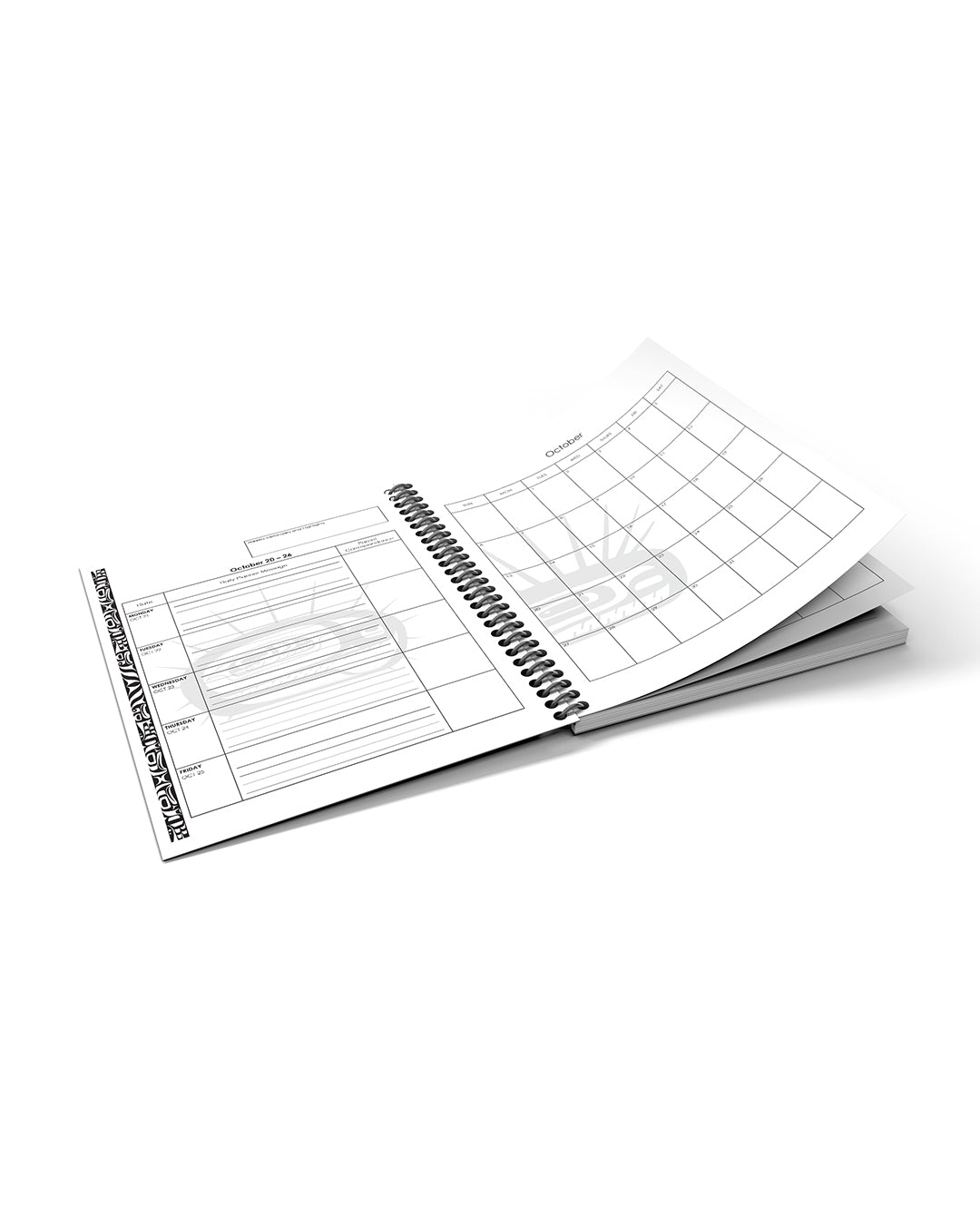 2026-2027 School Agenda - Wolf Paw Print