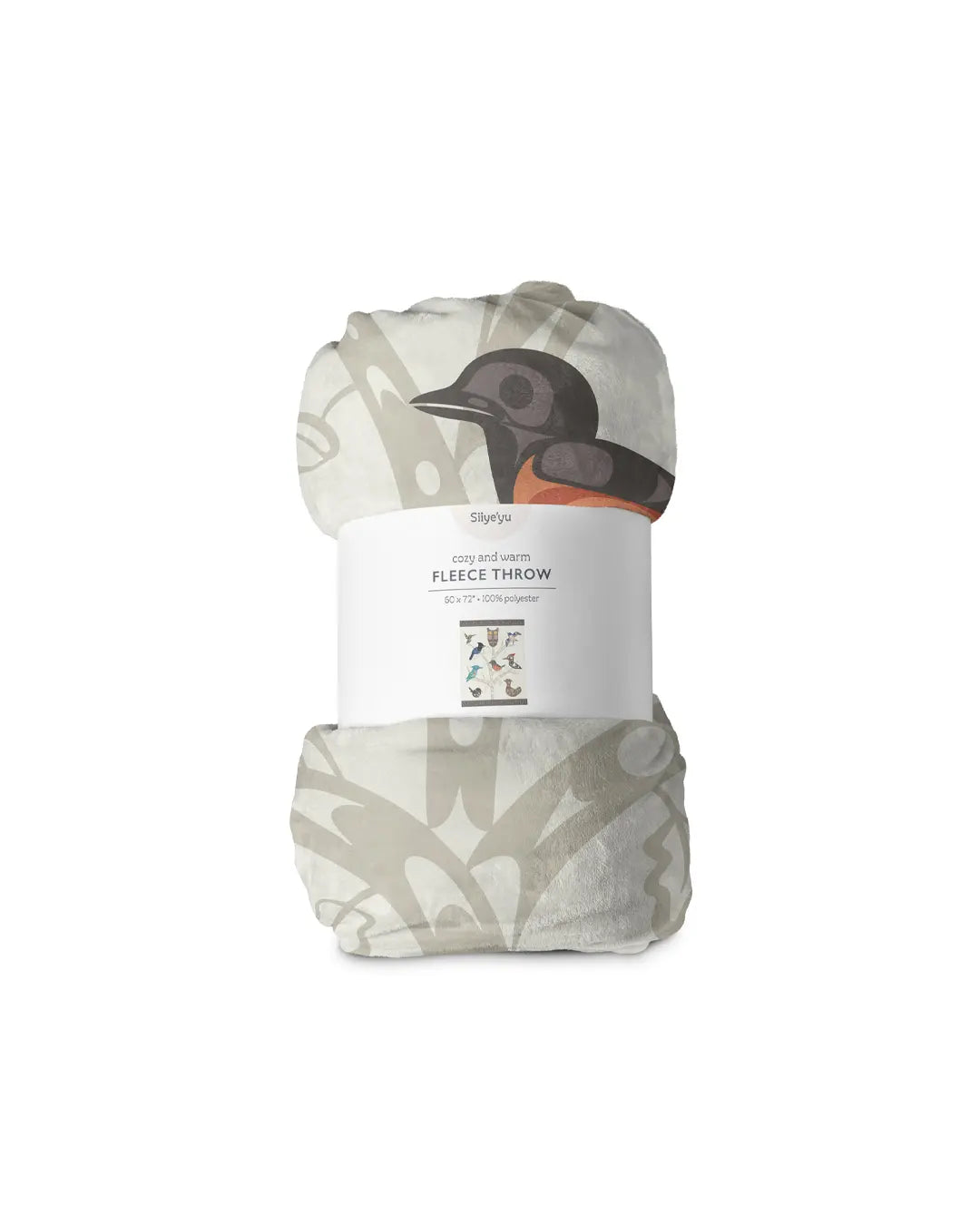 Bountiful Birds Fleece Blanket