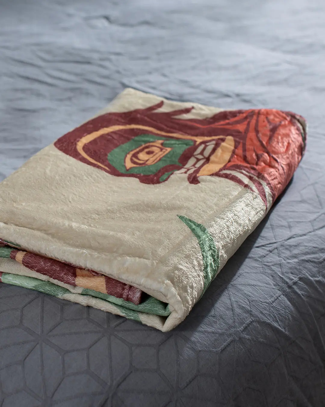Forest Legends Sasquatch Fleece Blanket