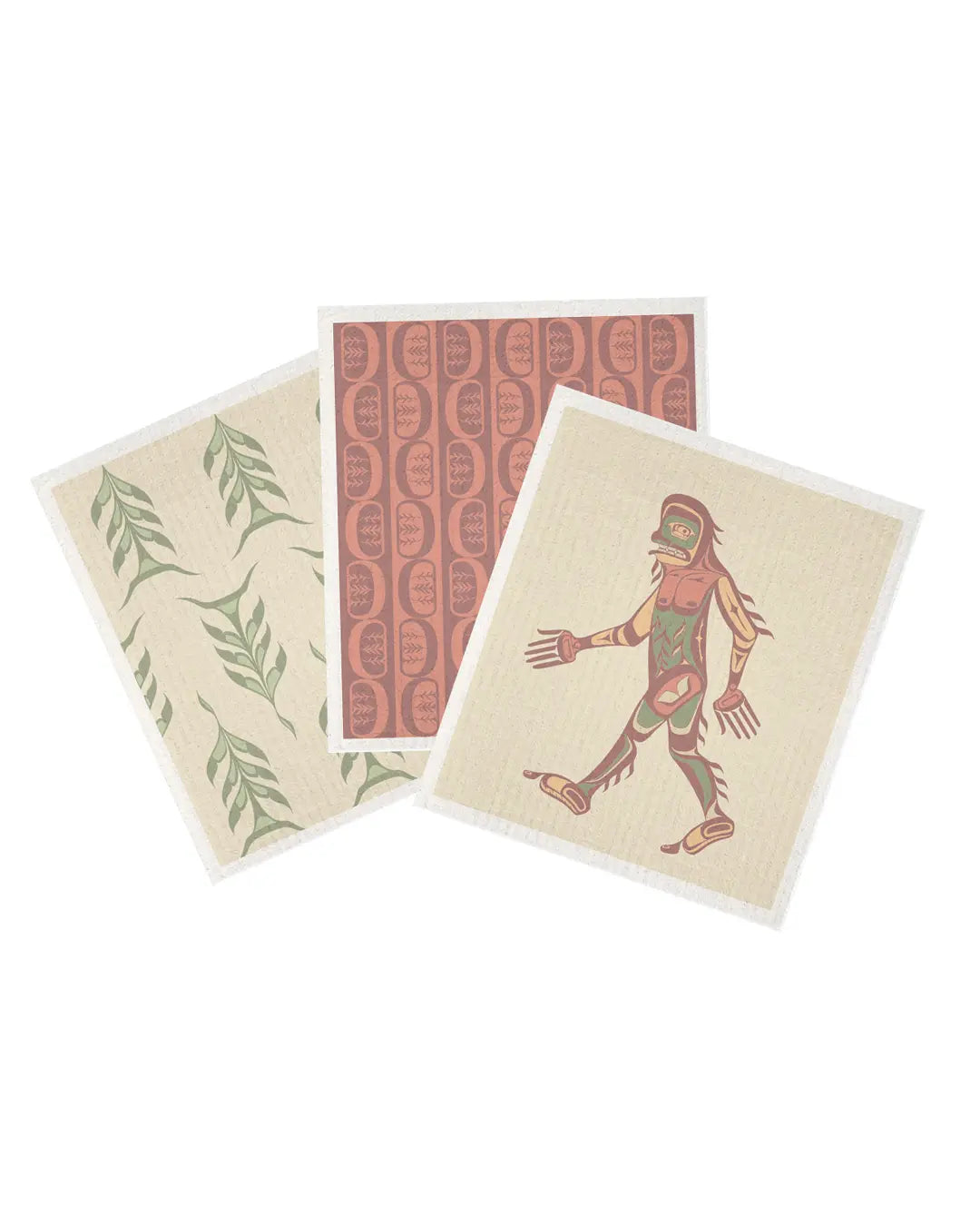 Forest Legends Swedish Dishcloth Set