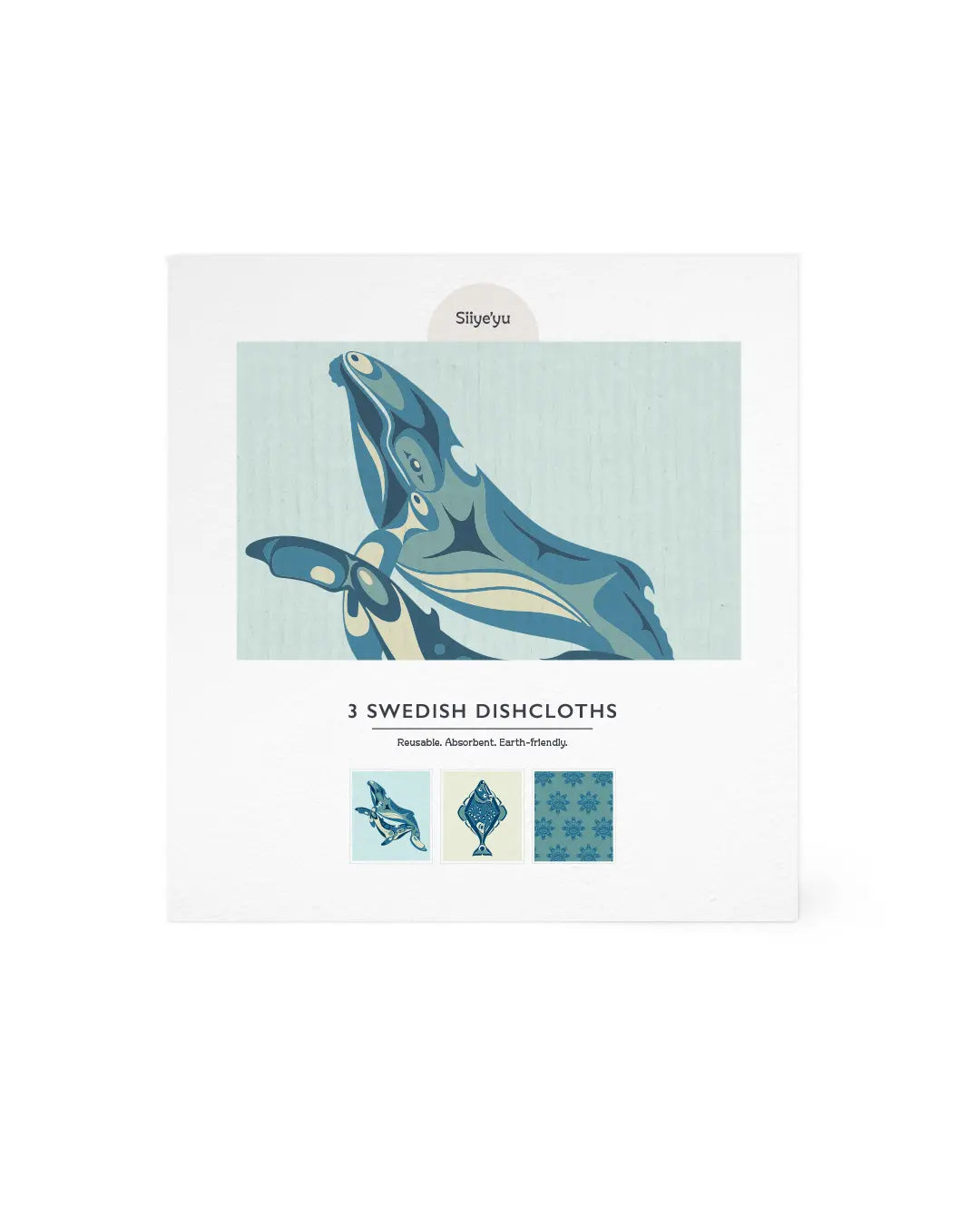 Sacred Sea Swedish Dishcloth Set