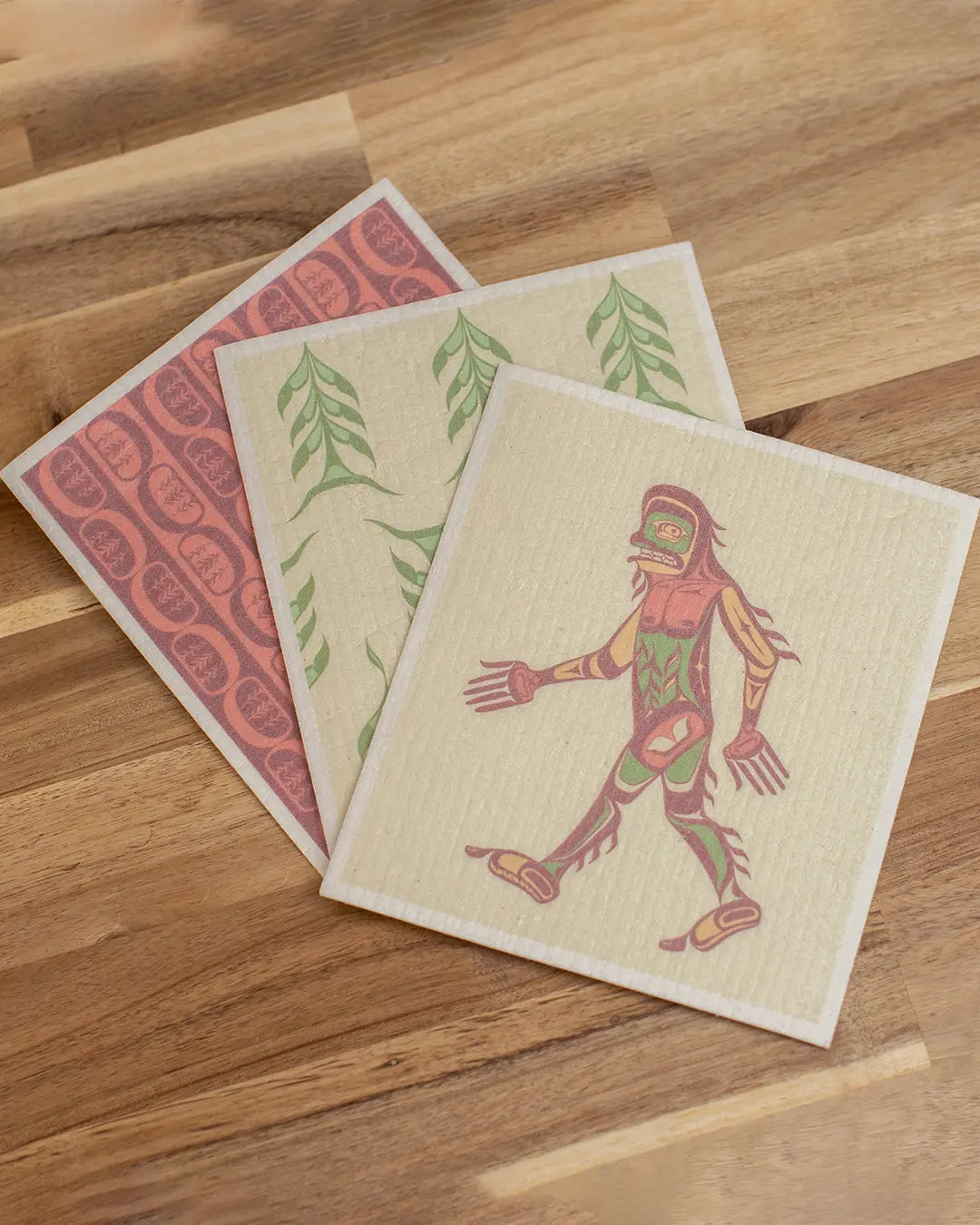 Forest Legends Swedish Dishcloth Set