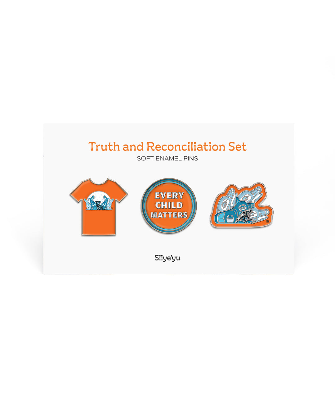 Generations Orange Shirt Day Pin Collection - 3 Pin Set (2026)