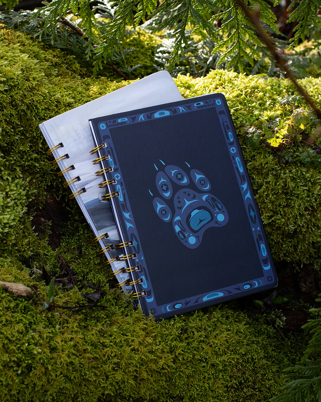 Journal - Wolf Paw Print