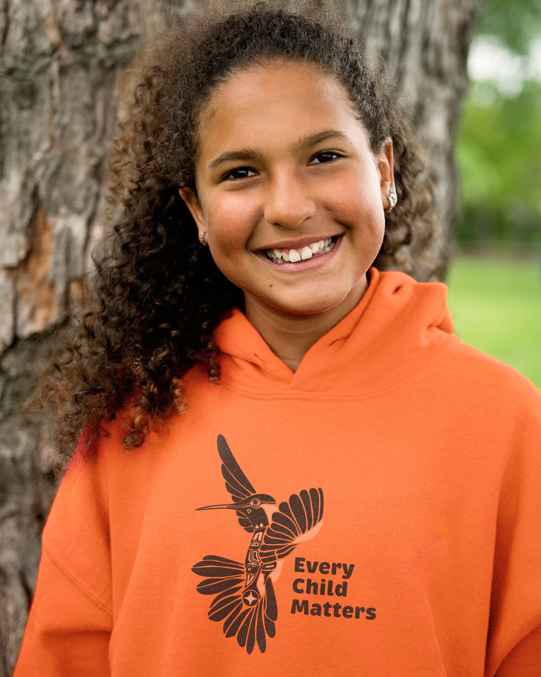 One Story - Youth Orange Hoodie