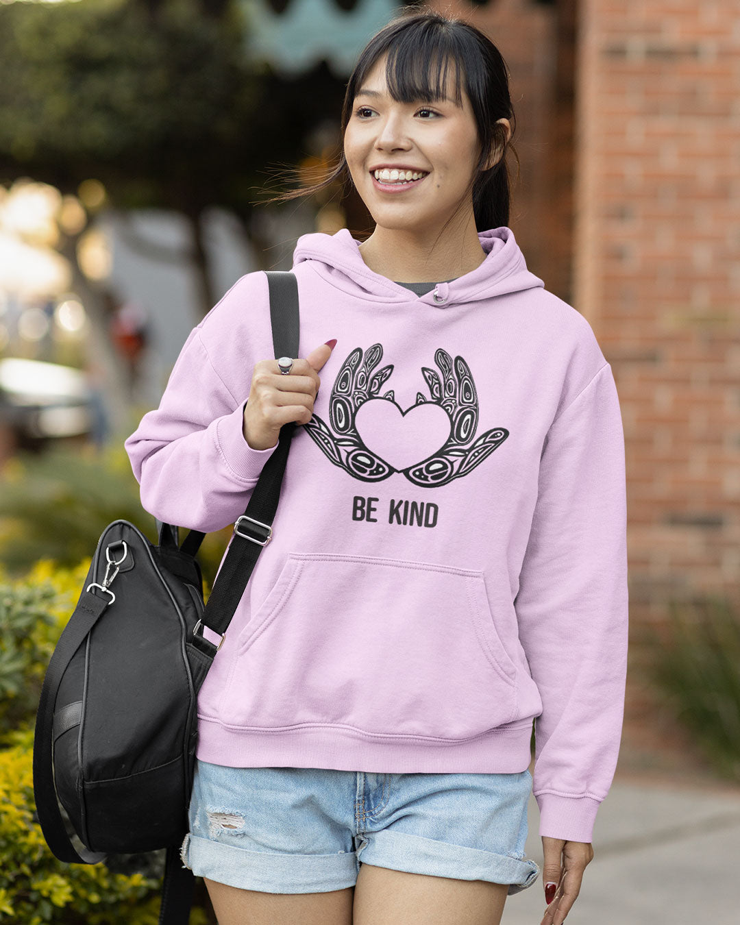 Uplift - Adult Pink Hoodie