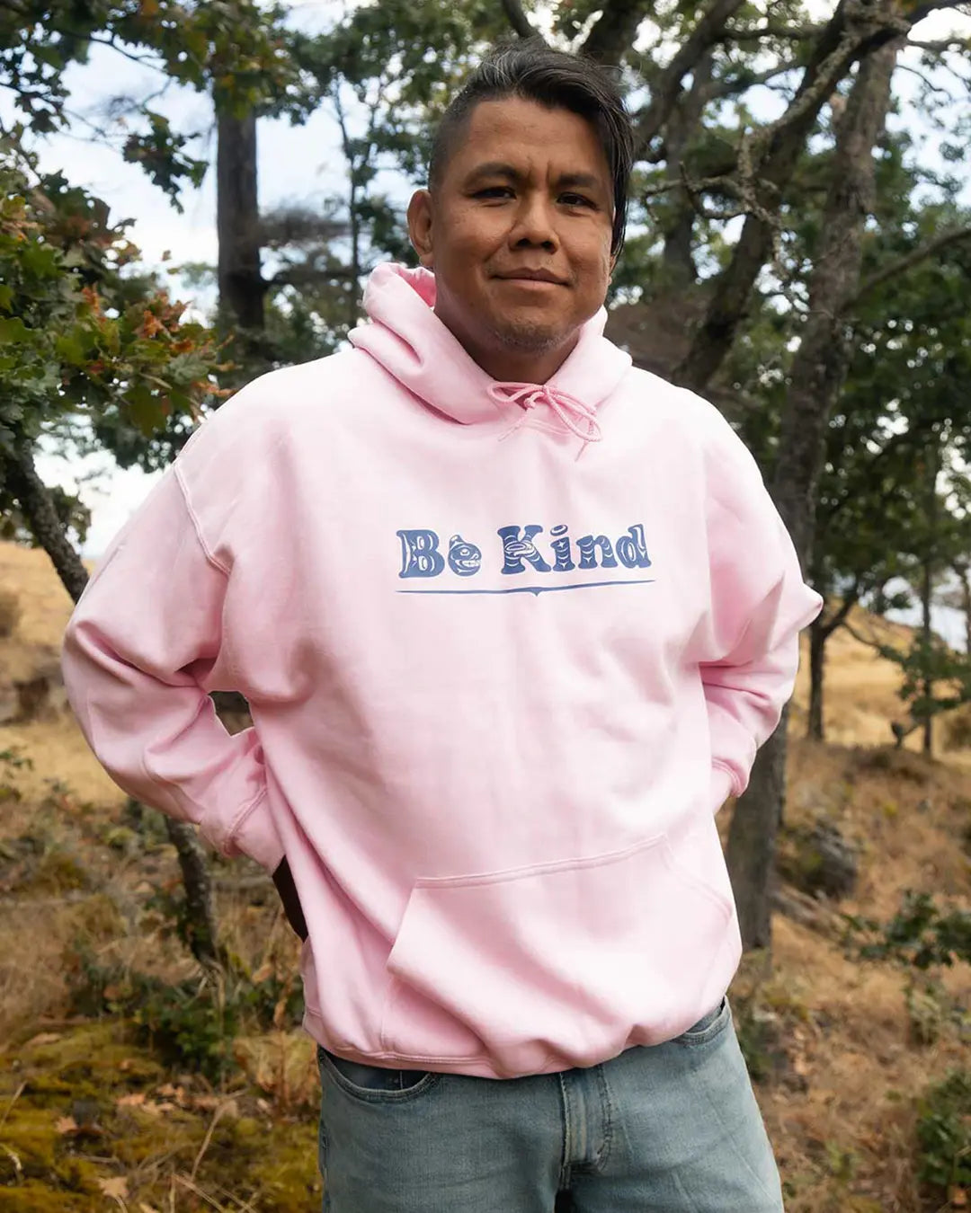 Be Kind - Adult Pink Hoodie
