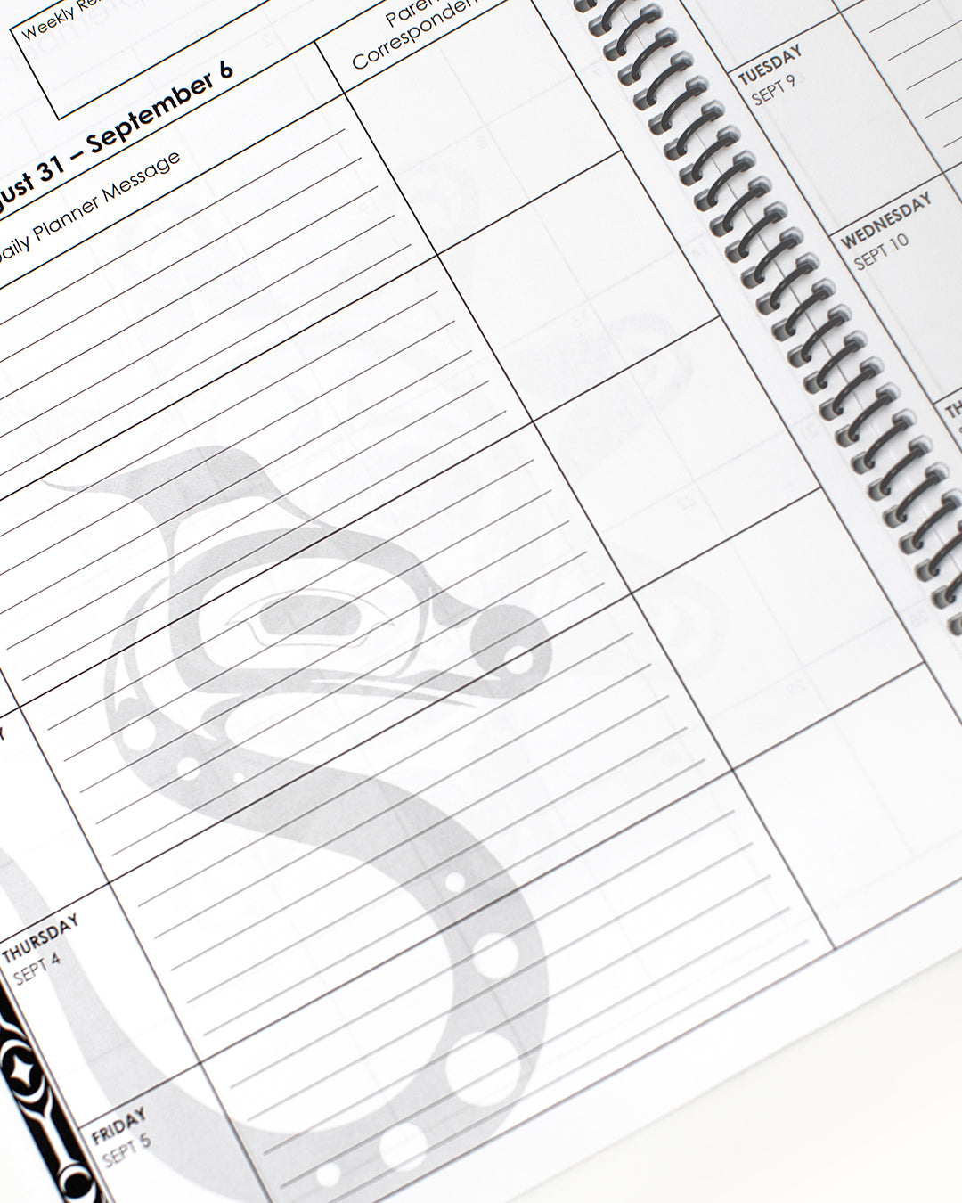 2026-2027 School Agenda - Wolf Paw Print