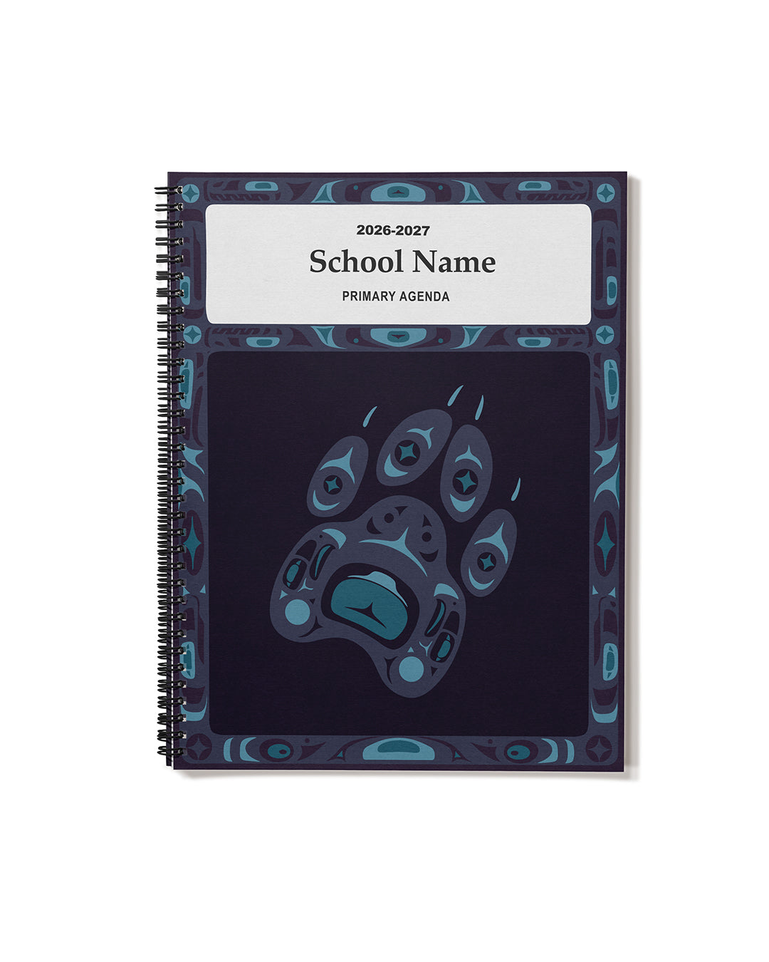2026-2027 School Agenda - Wolf Paw Print