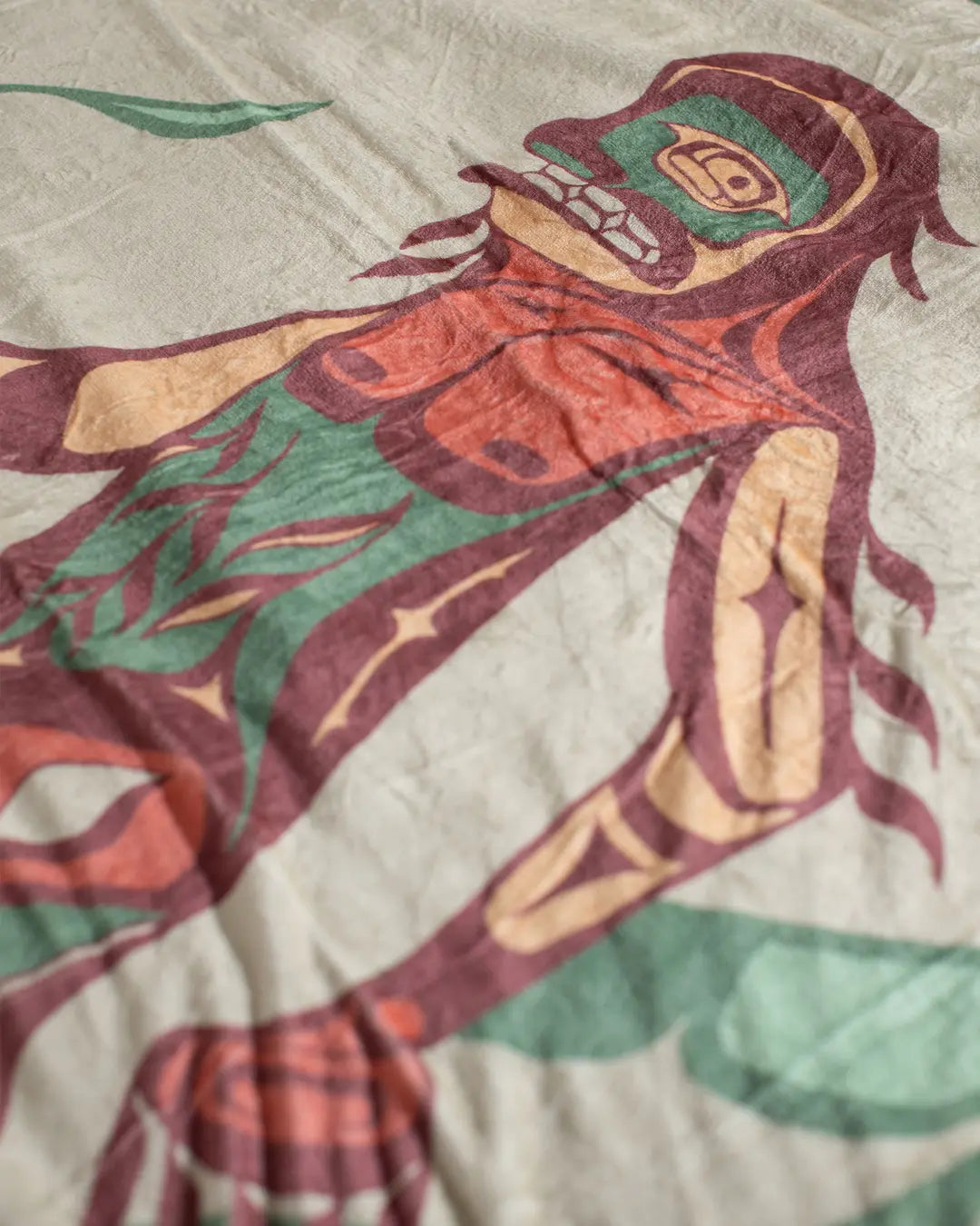 Forest Legends Sasquatch Fleece Blanket