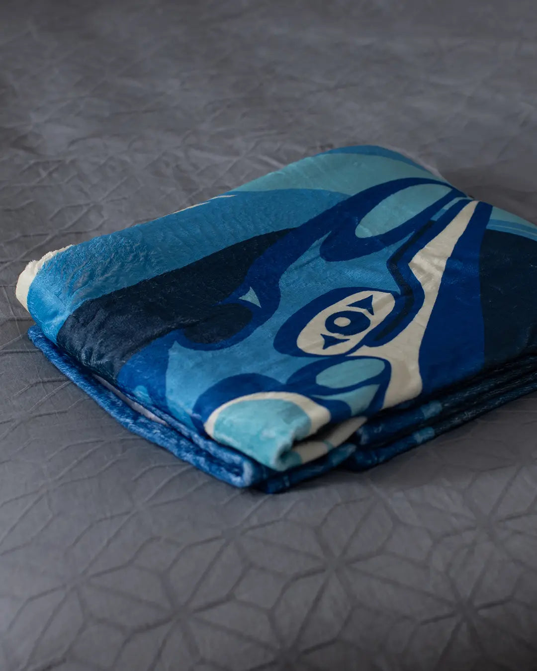 Sacred Sea Humpback Fleece Blanket