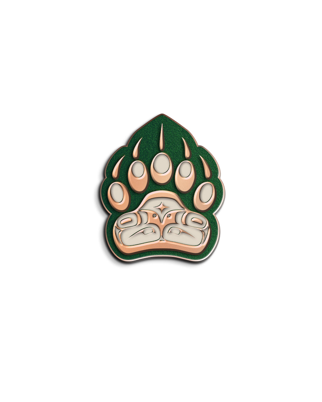 Forest Legends Bear Paw Pin