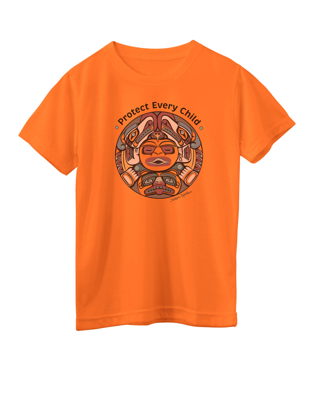 Protect Every Child - Youth Orange T-Shirt