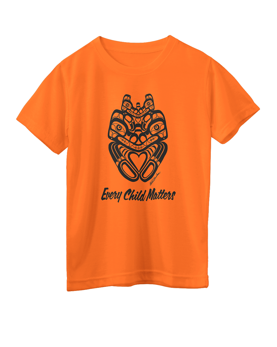 Mother Bear Energy - Youth Orange T-Shirt