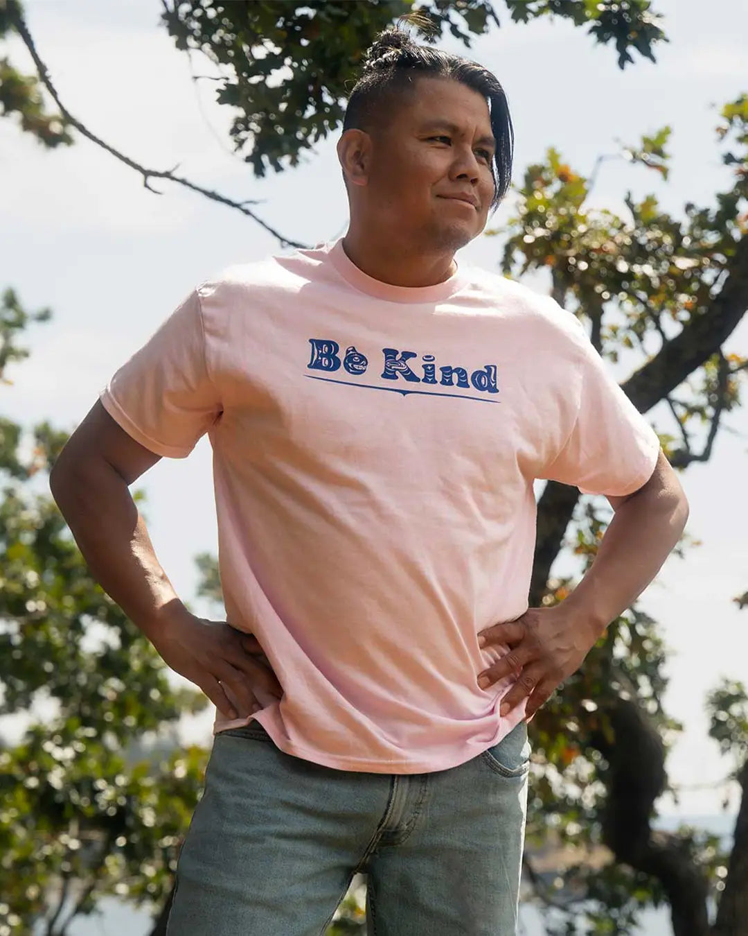 Be Kind - Adult Pink T-shirt