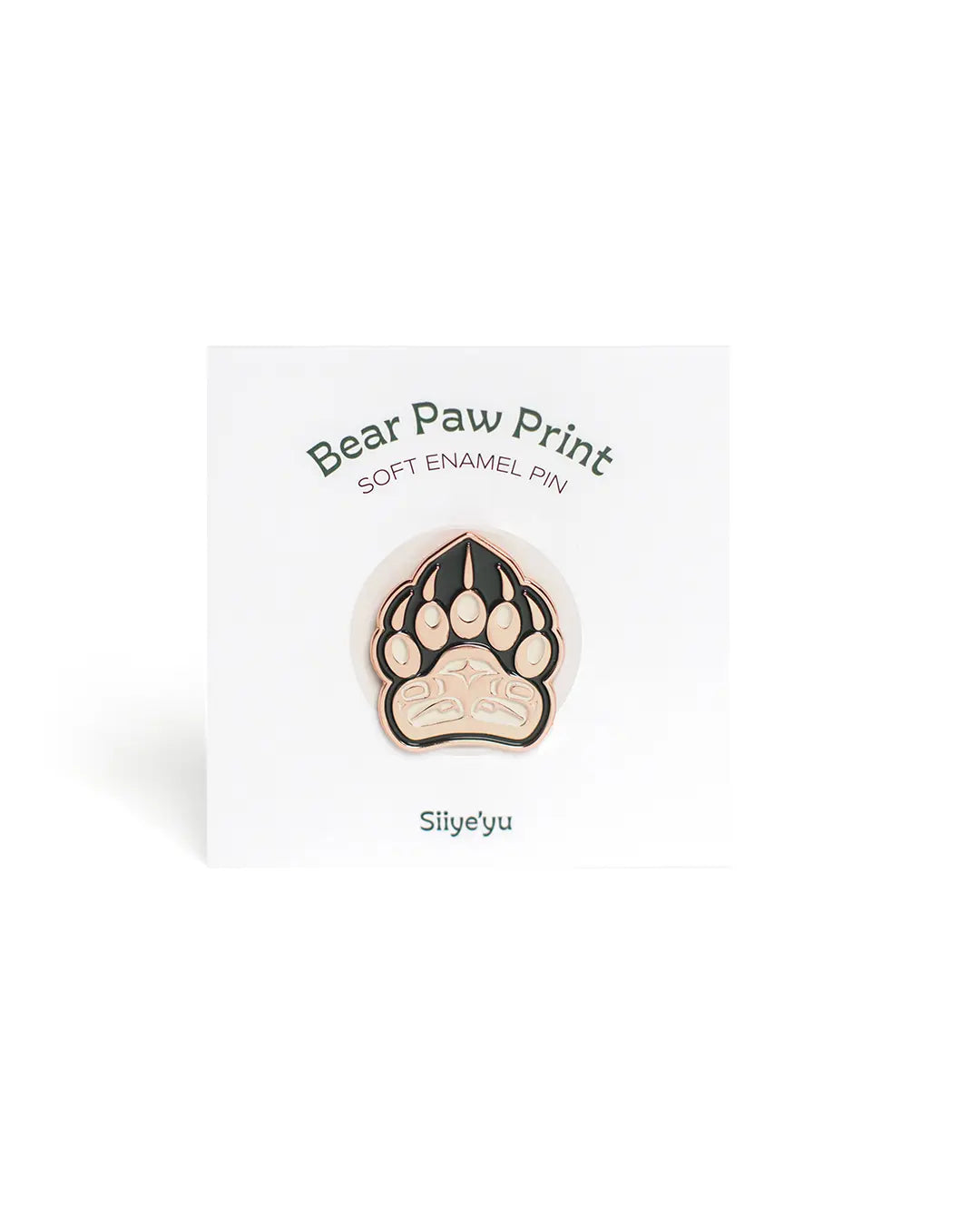 Forest Legends Bear Paw Pin